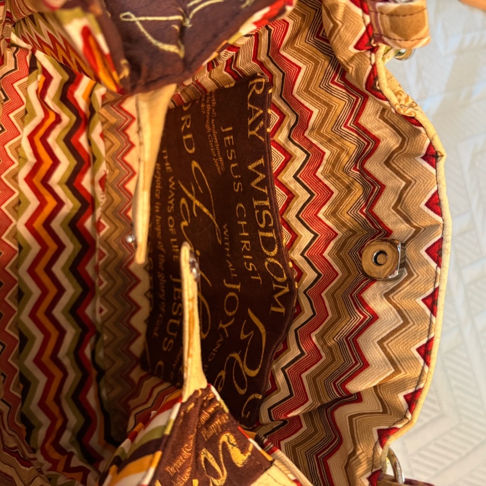 Stylish Multicolor Women's Purse Patchwork Hand Made in Zimbabwe - Picture 7 of 9